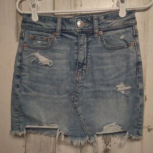 American Eagle Super Stretch High Rise Mini Size 4 Long